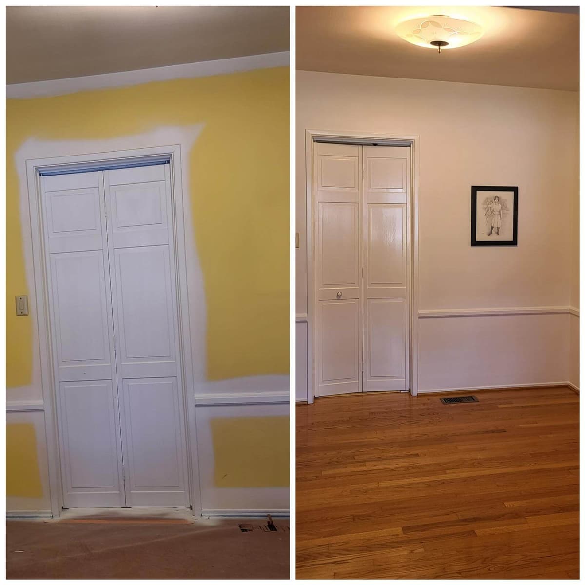 Interior door painting West Hollywood
